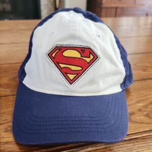DC Comics Superman Logo Hat - Blue and White